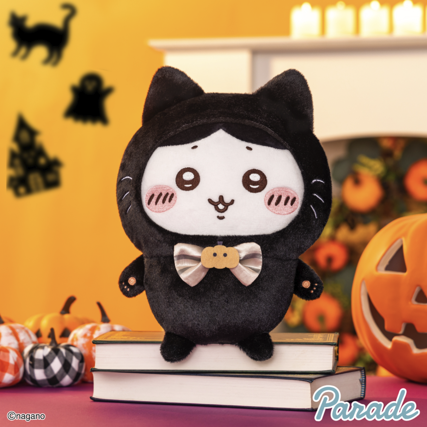 ちい In-stock] Chiikawa Halloween Black Cat Plush — CHIIKAWA MERCH
